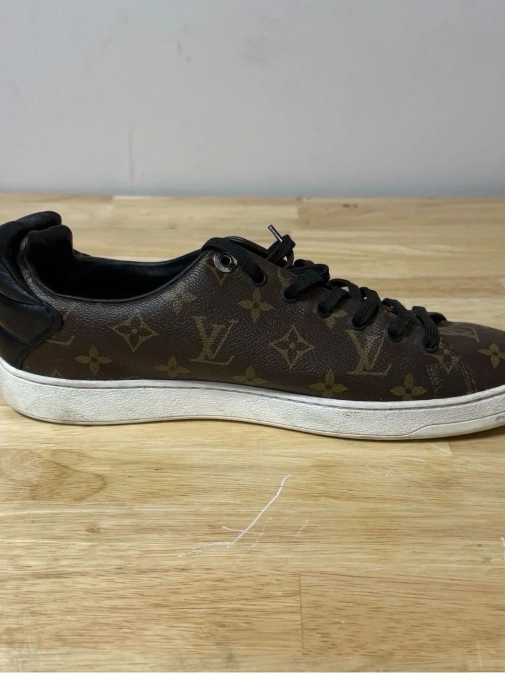 Louis Vuitton Luxembourg Canvas Monogram Sneakers Mens UK 7 US 8 - Picture 9 of 10